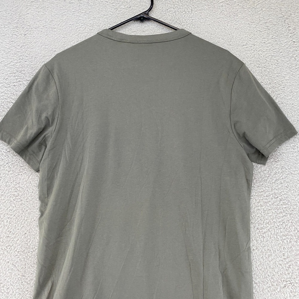 G-Star Shirt Mens Medium Short Sleeve G Raw Big Logo Green Cotton Blend Daplin - Picture 9 of 12